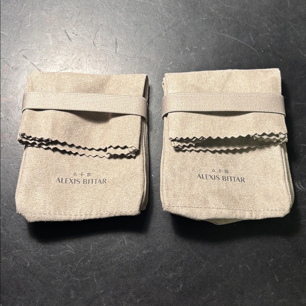 Alexis Bittar jewelry pouches - Picture 4 of 5